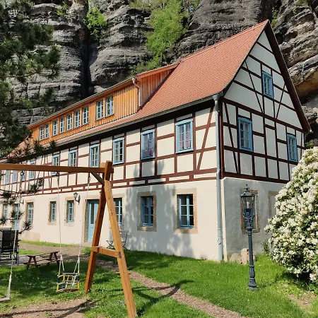 Apartmán Felsenkeller Bielatal Rosenthal-Bielatal