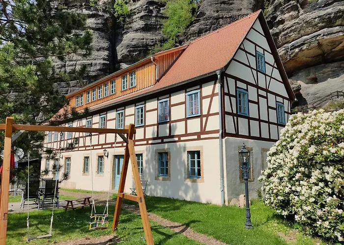 公寓 Felsenkeller Bielatal Rosenthal-Bielatal