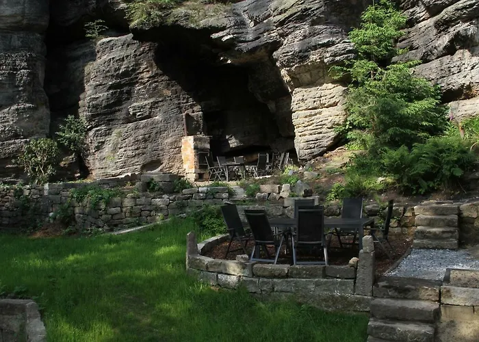 公寓 Felsenkeller Bielatal